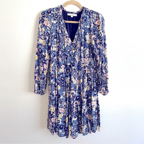 LOFT Desert Garden Tiered Dress - Picture 3 of 5